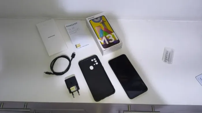 Samsung Galaxy M31 6.4'' 128gb 6gb Ram Preto Super Amoled