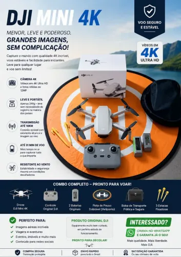 Drone mini 4k