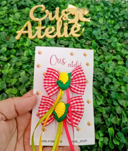 Laços e tiaras