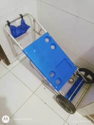 Carrinho de Praia com cadeiras