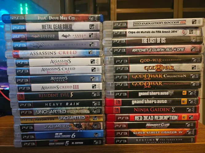 Lote COMPLETO de jogos de PS3 - 31 JOGOS - Leia o anúncio (Jogos avulsos)