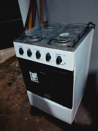 Fogão 4 bocas funcionando tudo entrego