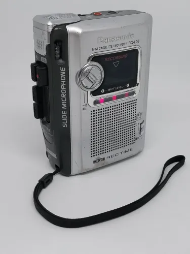 Toca fitas Panasonic RQ-L26 Cassete Recorder Vintage Original funcionando