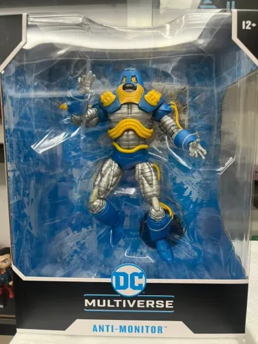 Mcfarlane Toys Anti-monitor (crise Nas Infinitas Terras) Dc