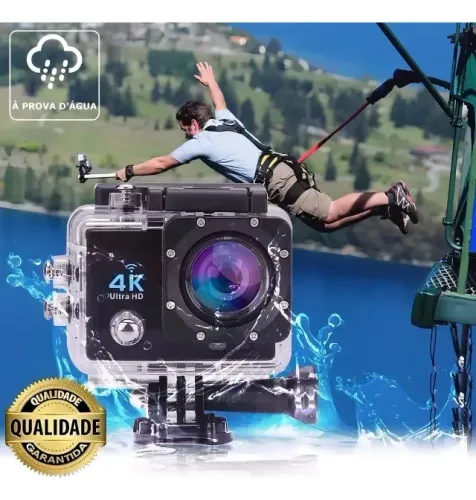 Câmera Filmadora Action Pro HD Sports ULTRA-HD Wi-fi Sua Aventura em Alta Definição