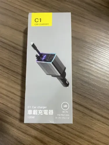 Carregador Veicular Turbo Retrátil 4 Em 1 Usb Tipo-c 120w NOVO