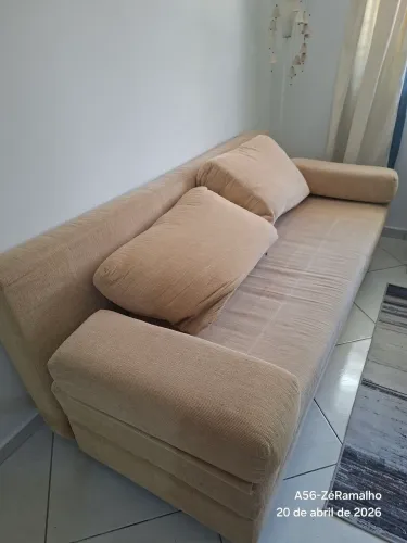 Baixou!! Sofá-cama casal