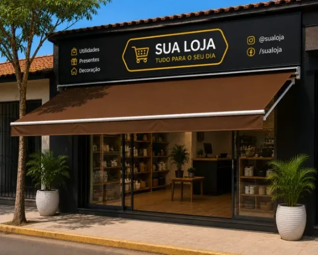Toldo para fachada