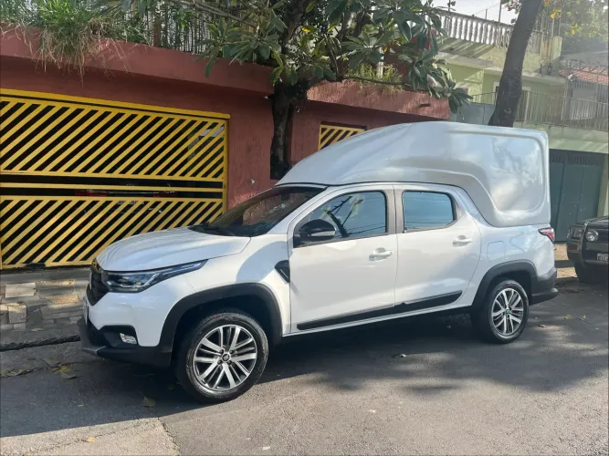 Capota de fibra strada nova 4 portas baú capota fechada