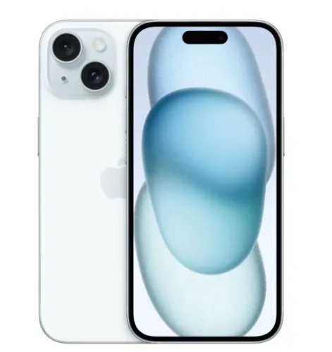 iPhone 15 - 256GB - azul (seminovo)