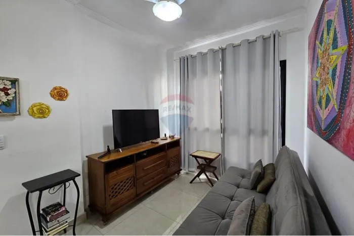Apartamento à venda Guarujá - Praia do Tombo - 1 Dormitório - Piscina