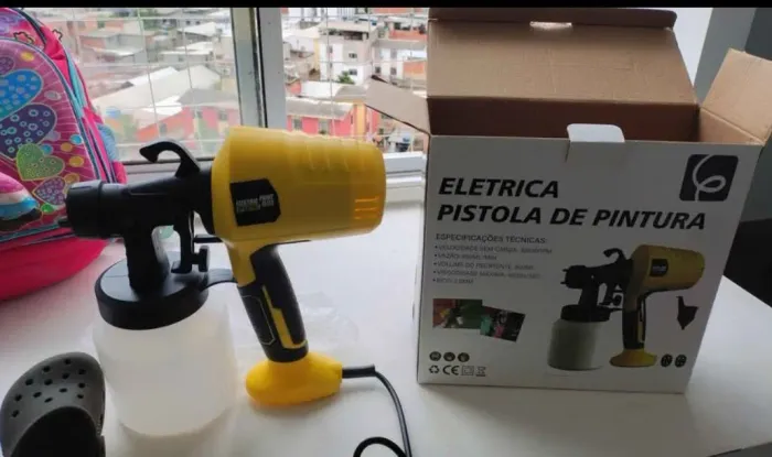 Pistola de pintura elétrica 