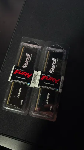 MEMÓRIA RAM KINGSTON FURY BEAST DDR4 16GB (2x8GB) 3600MHz CL17