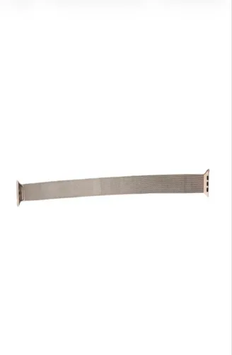 * Pulseira trançada prata de aço inoxidável para Apple Watch