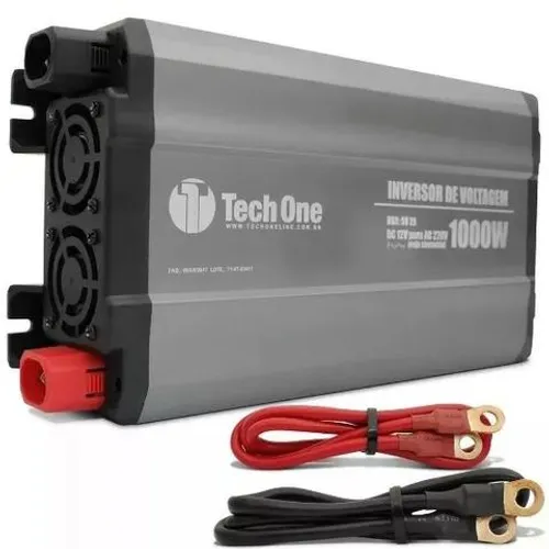 Inversor 1000w 12v Para 220v Conversor Tomada E Usb Techone