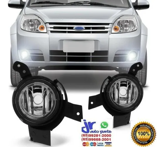 Farol de Milha ford Ka 08 09 10 11 Auxiliar Neblina
