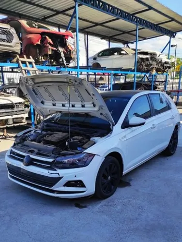 Sucata Volkswagen Polo TSI 2020 para retirada de peças