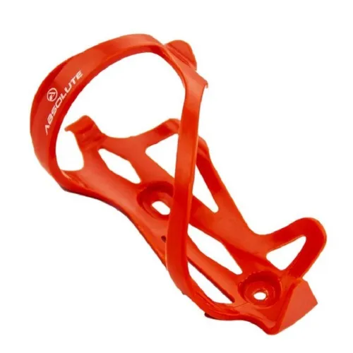 Suporte Garrafa Caramanhola Para Bicicletas Absolute Side Cor Vermelho Saída Lateral 7559