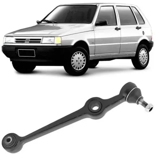 Bandeja Suspensão Dianteiro Fiat Uno 1986 à 2010 - D/E - Bucha / Pivo - Nakata