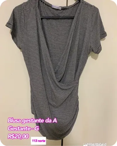 Blusa gestante G 