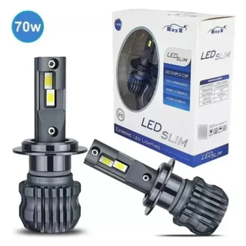 Ultra Led Slim H4 6k 11000lm 70w Rayx
