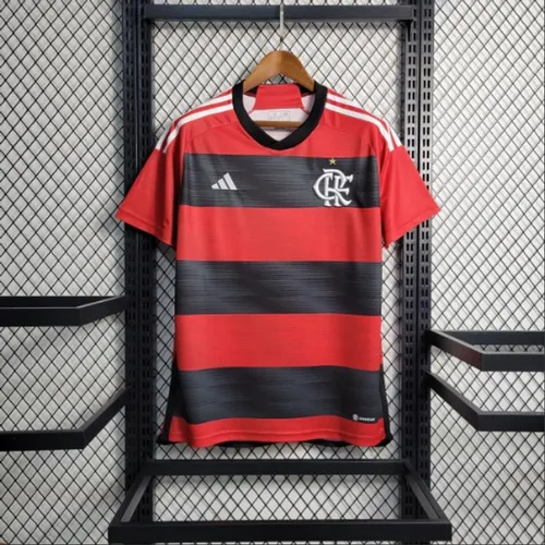 Camisa Flamengo Home 23/24 (Nova) - Camisas de times e Seleções - Frete Grátis Linhares
