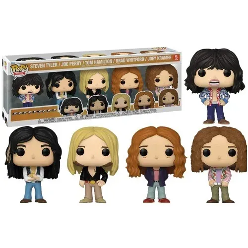 Funko Pop Rocks: Aerosmith Five-Pack