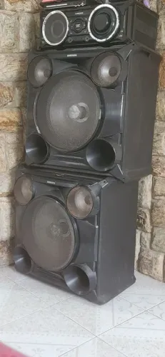 Som Samsung com 2 caixas acústicas
