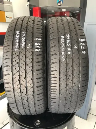 Kit 02 Pneus 215/65r16 Bridgestone Dueler H/t 684ii 102H (usados) 1/2