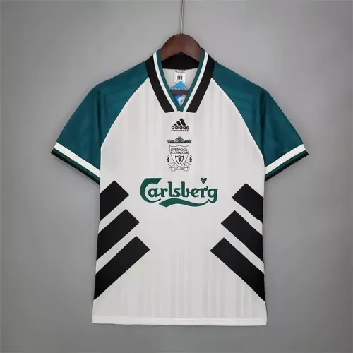 Camisa Liverpool Retrô 1993/1995 Branca e Verde