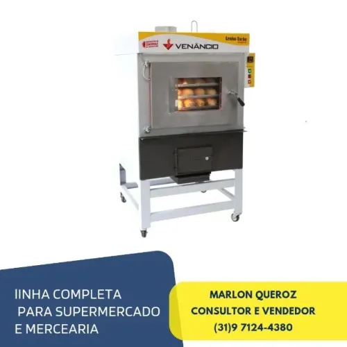 Forno de Padaria Lenha 8 Esteiras