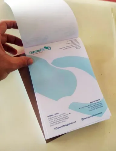 Blocos Personalizados (Recibo / Receituário / Anamnese / Fichas / Etc)