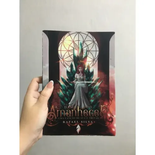 LIVRO A DAMA DO AMANHECEER UMA CANCAO DE LUZ E TREVAS DE RAFAEL SILVA