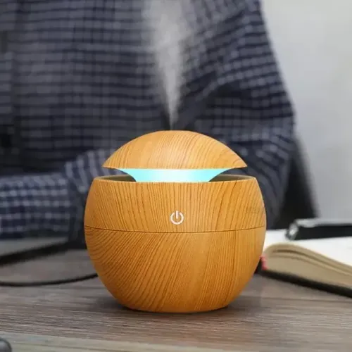 Umidificador Difusor De Aromas Ultrassônico Usb Led 7 Cores - Ultrasonic Aroma