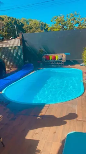 Piscina 6 MTS com hidráulico de brinde