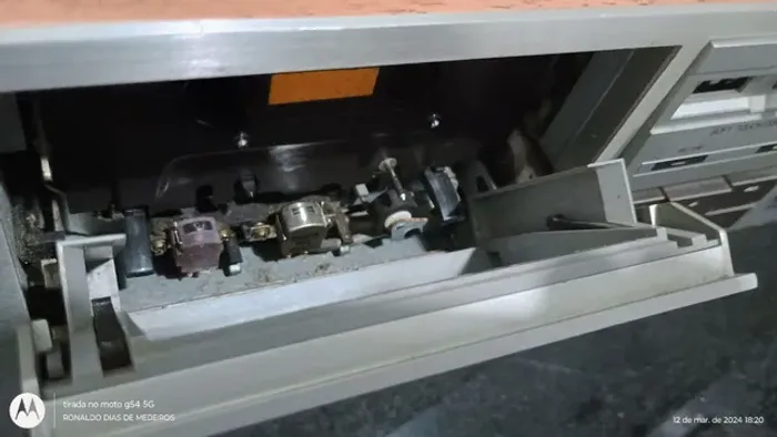Tape deack gradiente c444 NÃO GRAVA