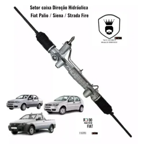 Setor de direção hidraulico Palio Siena Strada fire