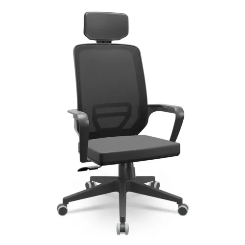 Cadeira Presidente C Encosto de cabeça Adrix (Nova Direto da fábrica)