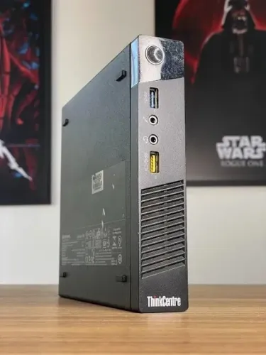 Mini PC Lenovo Intel Core i3 16gb Ram SSD 256gb - Novo e Garantia - Entregamos