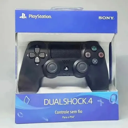 Sony Controle DualShock 4 PS4 - Preto - Novo loja física 
