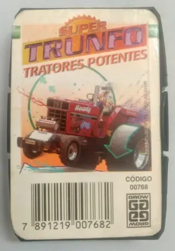 Super Trunfo Tratores Potentes Grow
