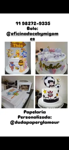 Papelaria Personalizada e Confeitaria