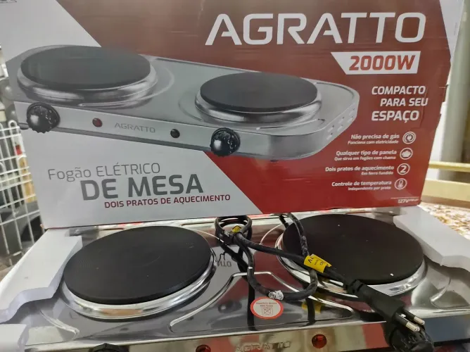 FOGÃO AGRATTO"DUPLO" NOVO
