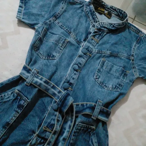 Vestido jeans tam. 38