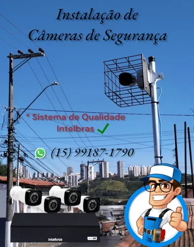 Instalação de Câmeras de Segurança