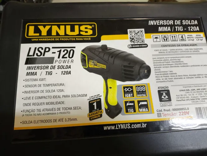 Máquina de solda portátil
