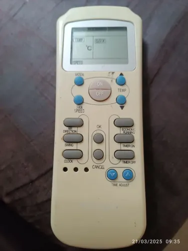 Controle Remoto Ar Condicionado