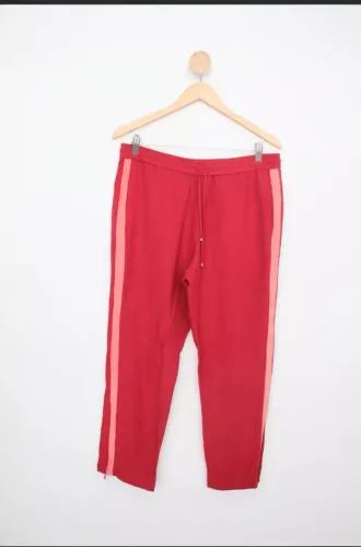 Calça Rosa Cha listra lateral 42