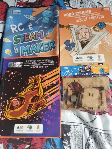 Livro de robótica robô ciências