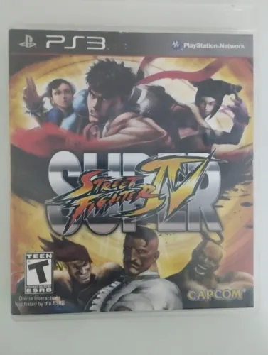 Jogo Super Street Fighter IV Playstation 3 - PS3